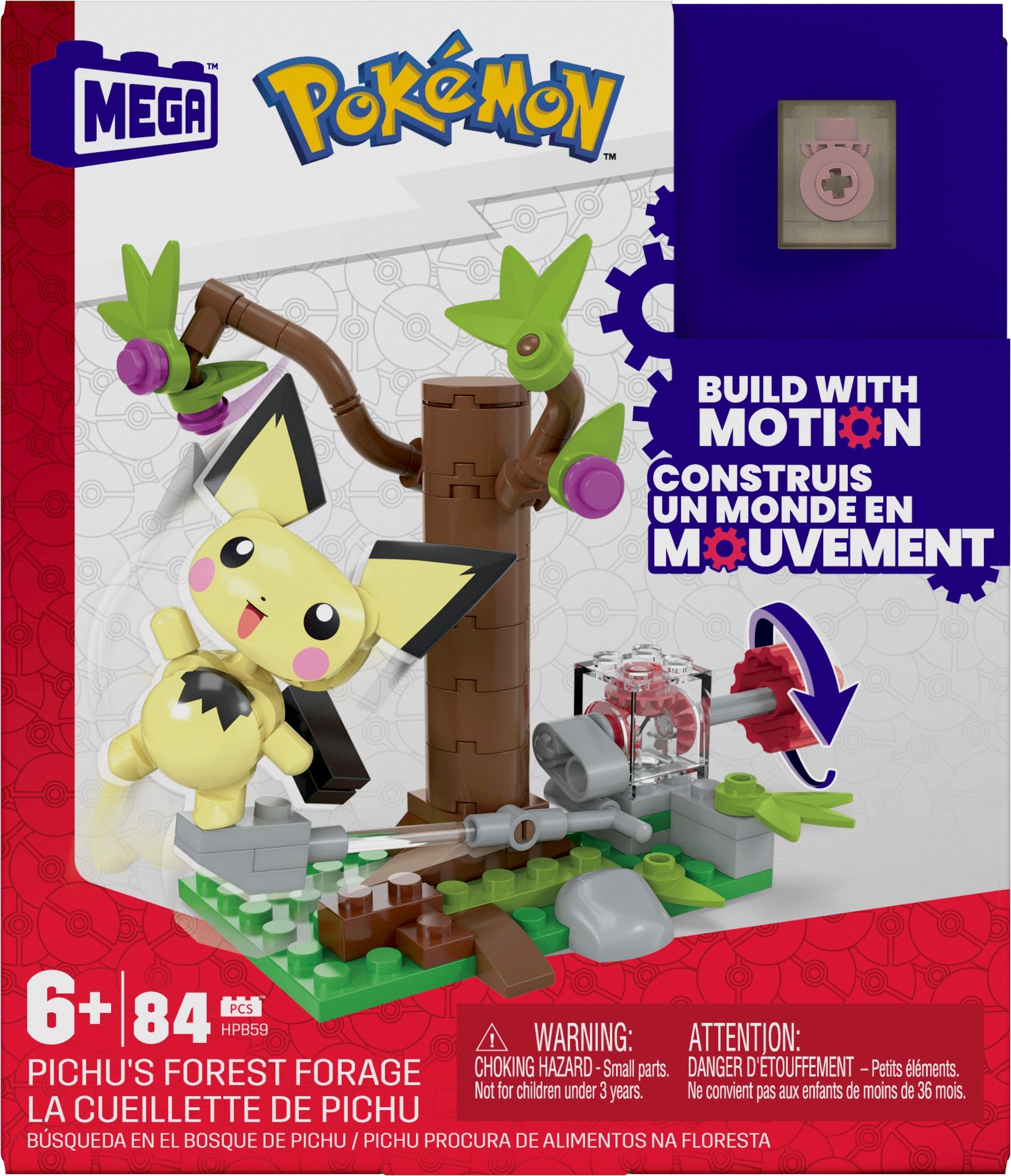 Mega Pokemon Konstruktor Przygód Zestaw Klocków