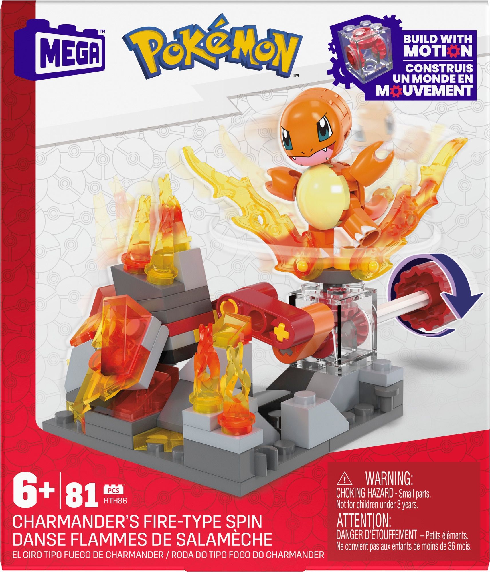 Mega Pokemon Konstruktor Przygód Zestaw Klocków