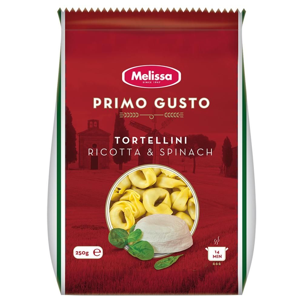 Melissa Primo Gusto Tortellini z nadzieniem z serem riccotta i szpinakiem 250 g