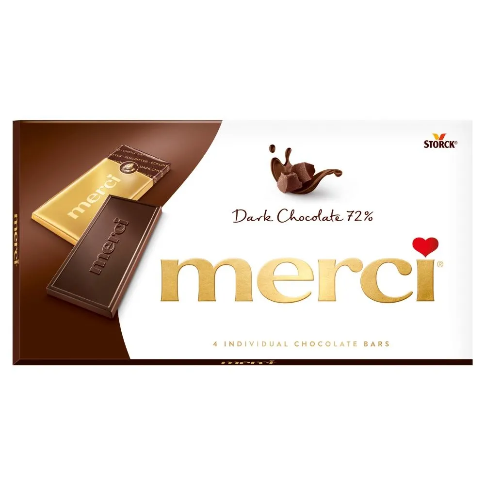merci Czekolada 100 g (4 sztuki)