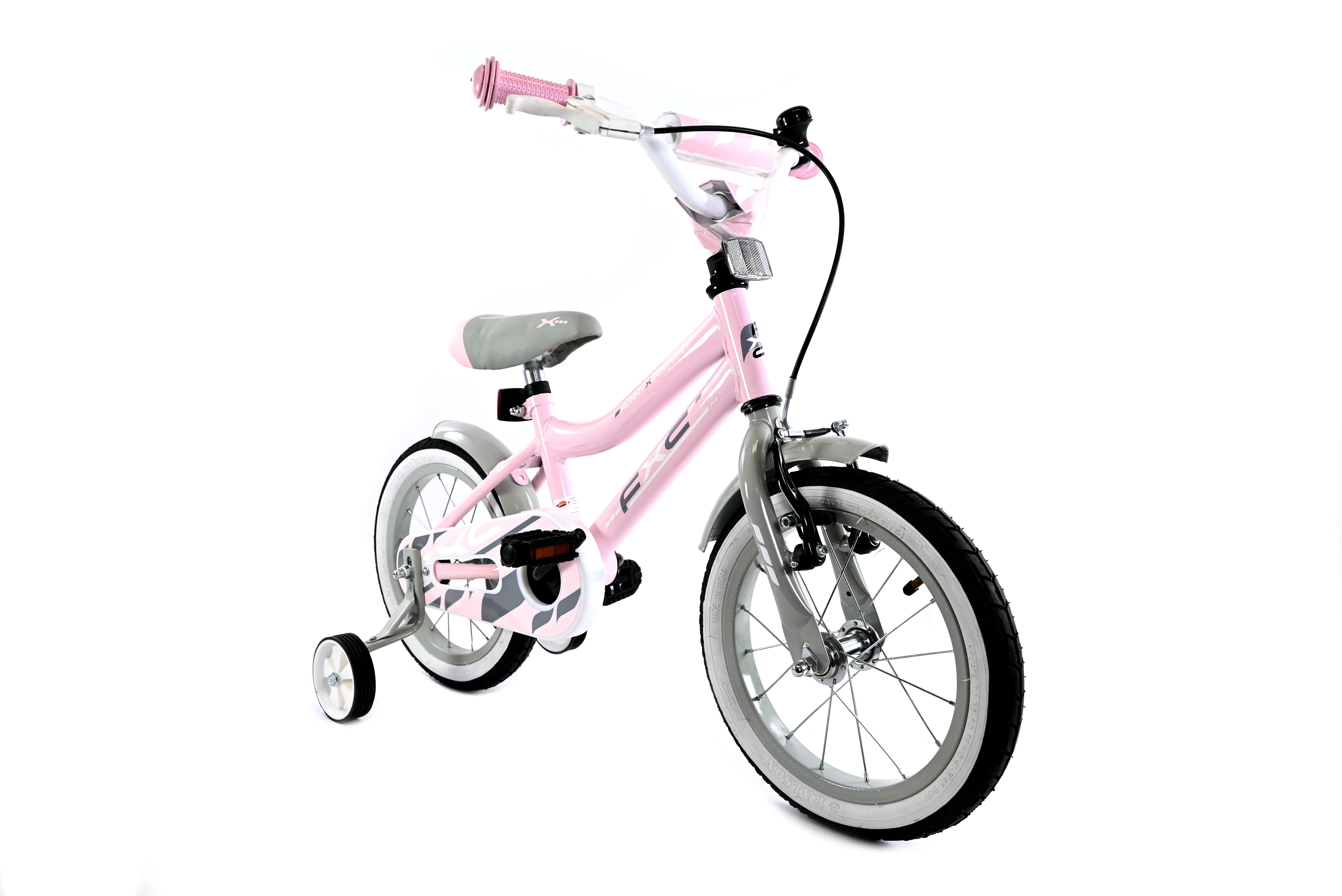 Midex GIRL Rower dziecięcy z kółkami bocznymi 14''