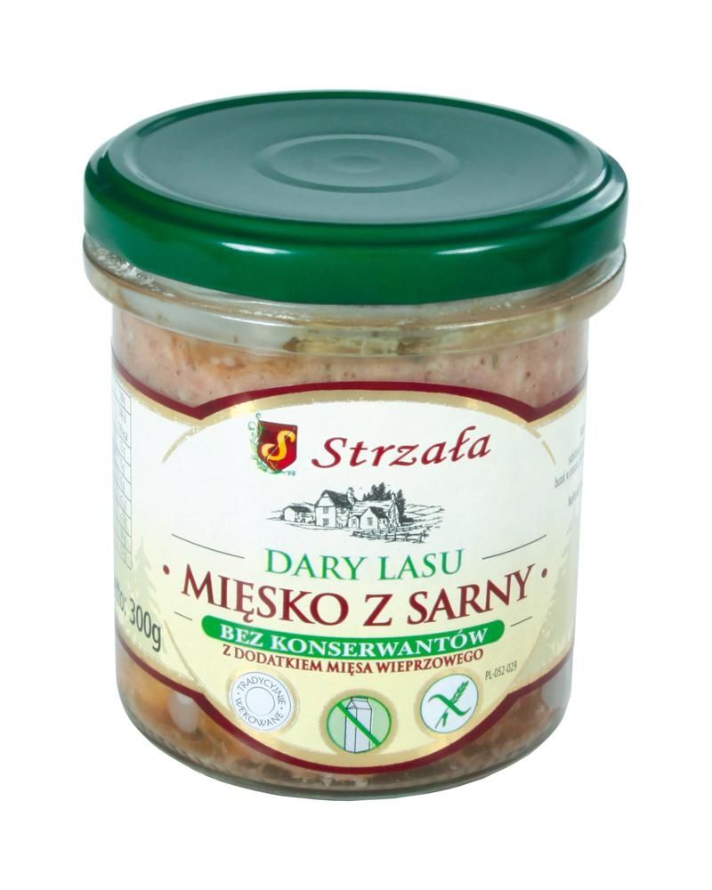 MIĘSKO Z SARNY BEZ KONSERWAN 300g