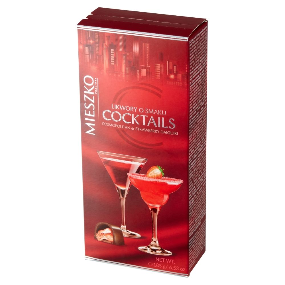 Mieszko Likwory o smaku Cocktails Cosmpopolitam & Strawberry Daiquiri 185 g