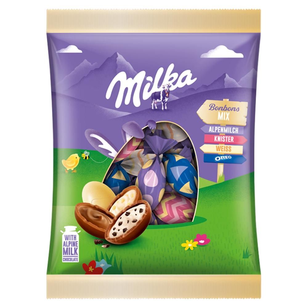 Milka Mieszanka czekolady mlecznej 130 g