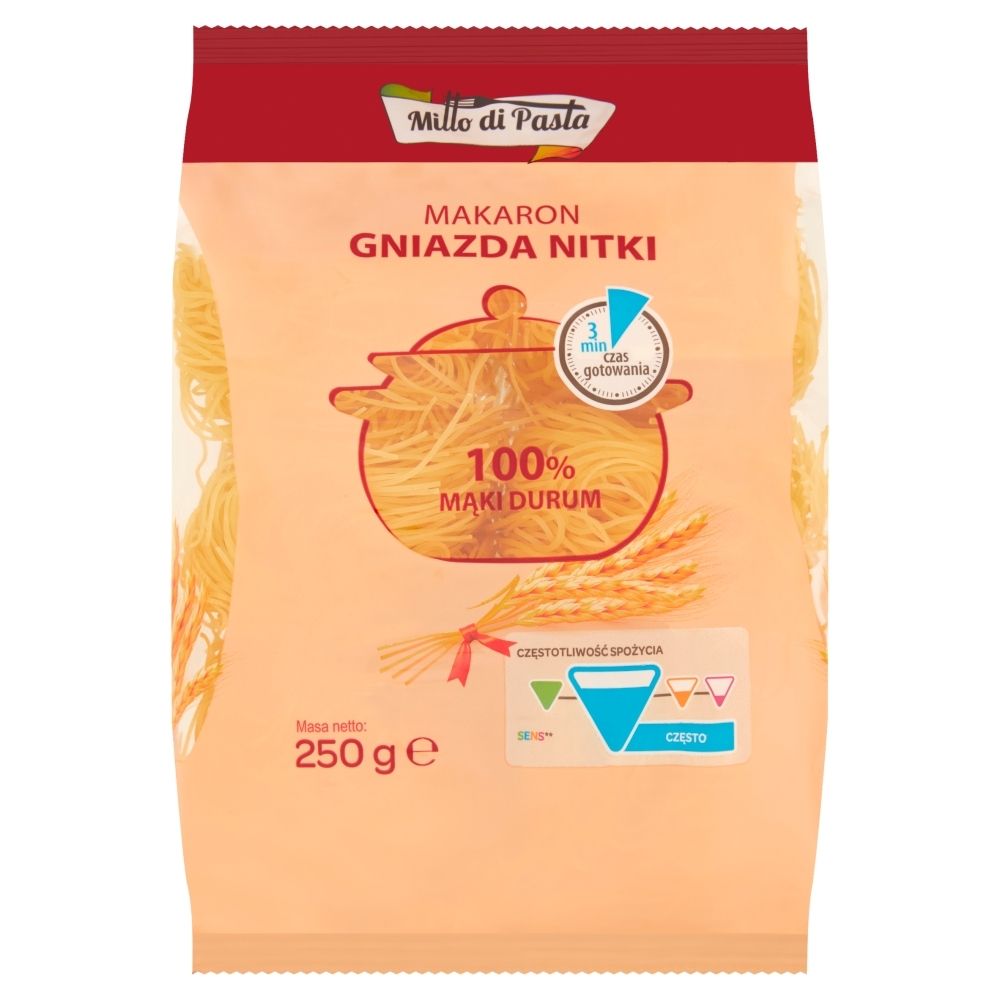 Millo di Pasta Makaron gniazda nitki 250 g