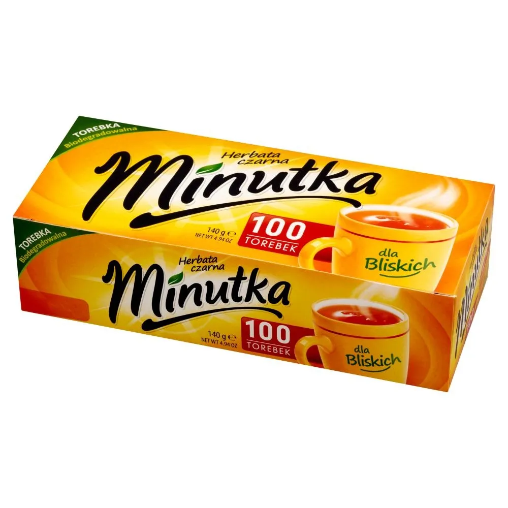 Minutka Herbata czarna 140 g (100 x 1,4 g)