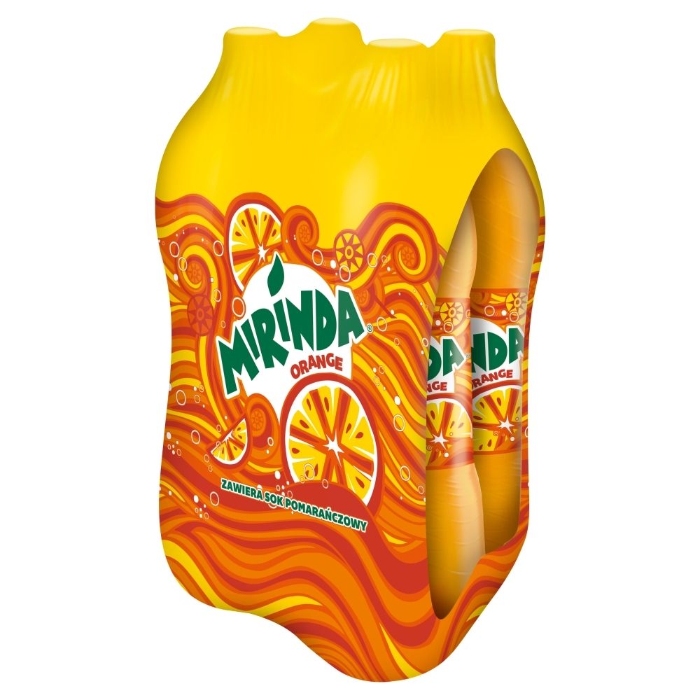 Mirinda Orange Napój gazowany 4 x 2 l