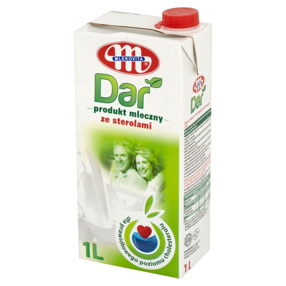 Mlekovita Dar Produkt mleczny ze sterolami 1 l