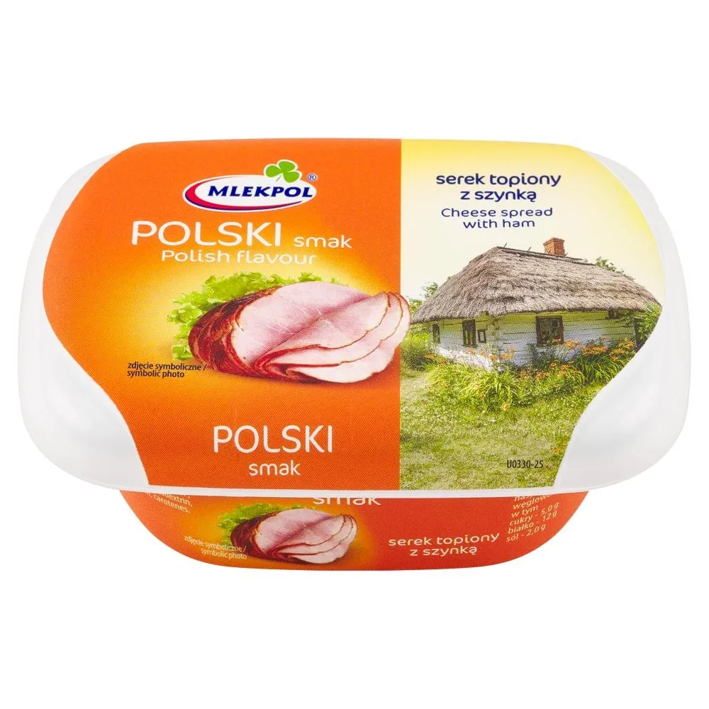 Mlekpol Polski smak Serek topiony z szynką 150 g