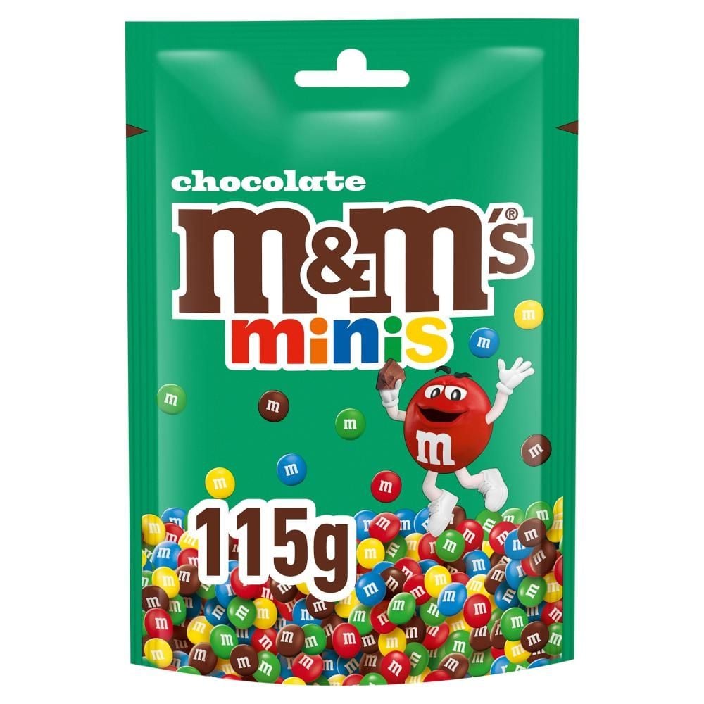M&M's Chocolate Minis Czekolada mleczna w kolorowych skorupkach 115 g