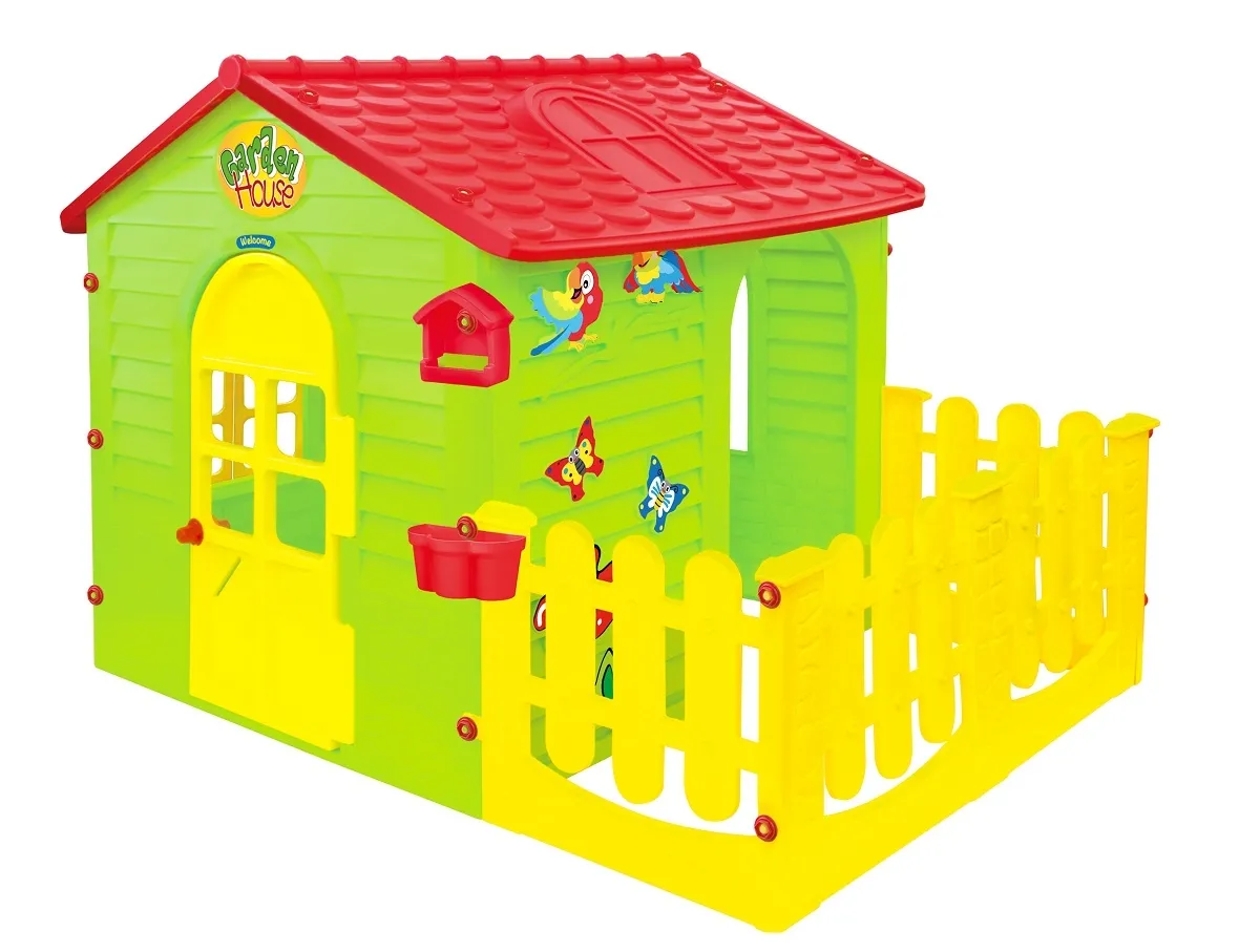 Mochtoys Mały domek ogrodowy z tarasem