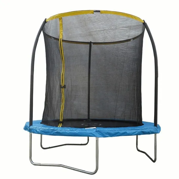 Mocna trampolina ogrodowa śr. 244 cm 8 FT
