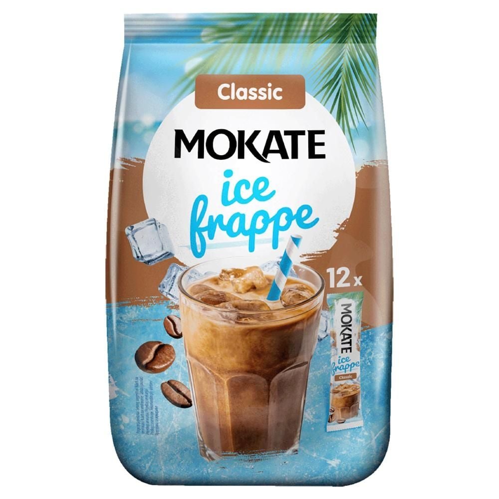 Mokate Ice Frappe Classic Rozpuszczalny napój kawowy w proszku 150 g (12 x 12,5 g)