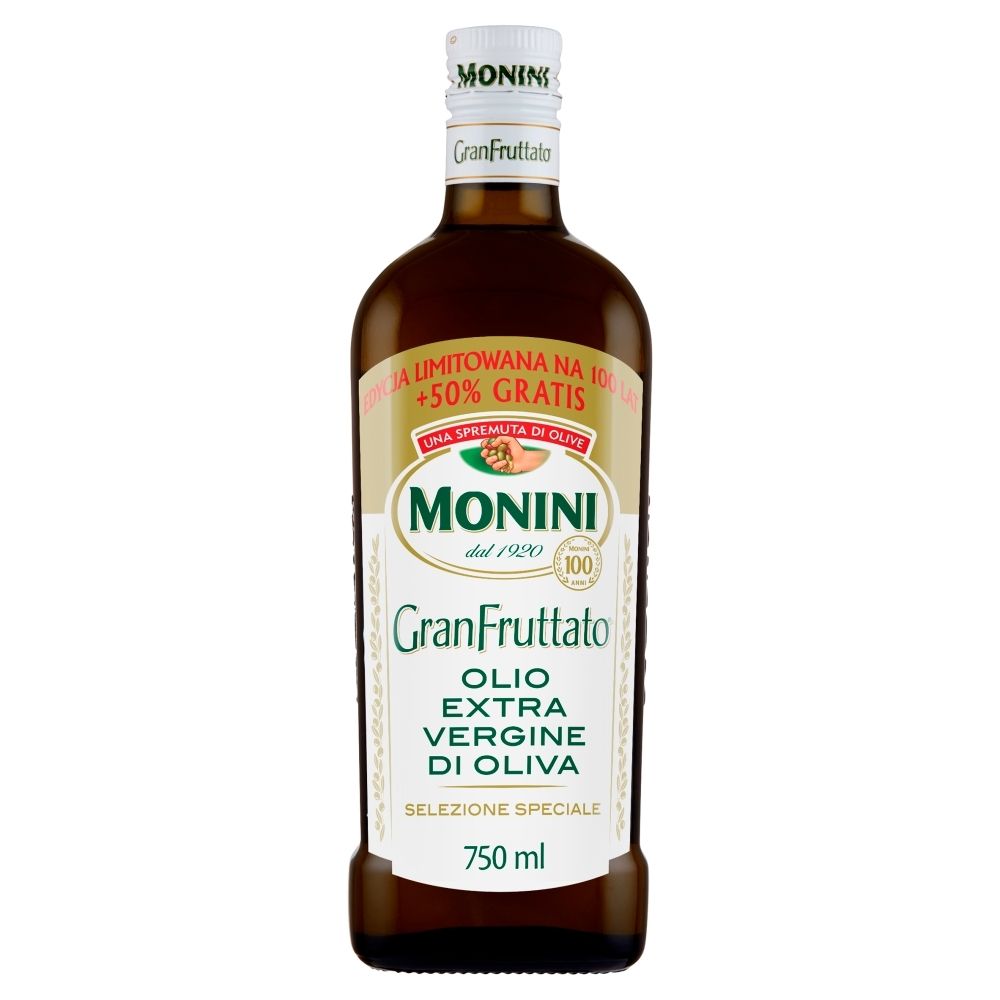 Monini GranFruttato Oliwa z oliwek najwyższej jakości z pierwszego tłoczenia 750 ml