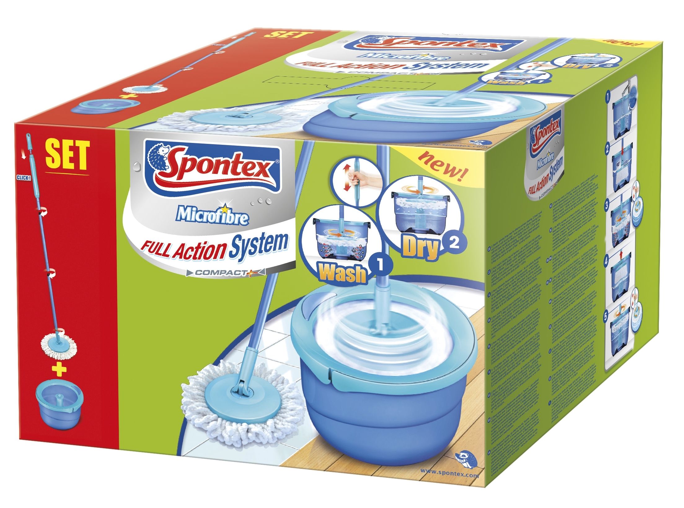 Mop SPONTEX Full Action System 1119954