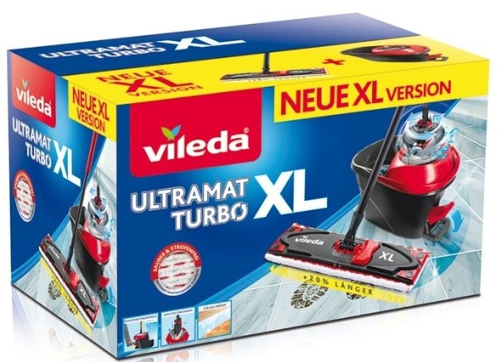 Is aan het huilen industrie Direct Zestaw mop Obrotowy Vileda Ultramat Turbo XL - Zakupy online z dostawą do  domu - Carrefour.pl