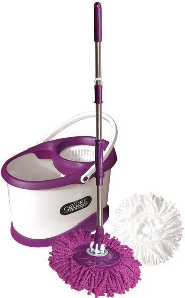 Mop Obrotowy z Wiadrem York Prestige 2 Wkłady do Mycia