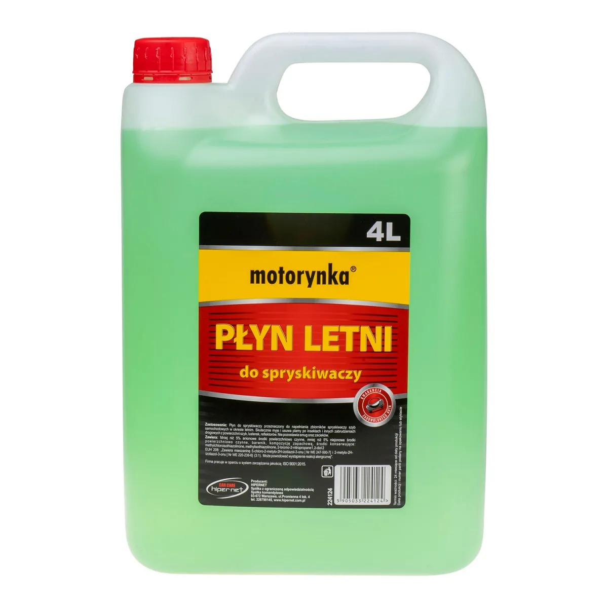 Motorynka Płyn do spryskiwaczy letni 4l