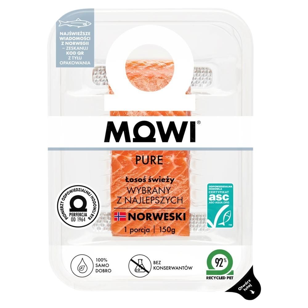 Mowi Pure Łosoś świeży 150 g