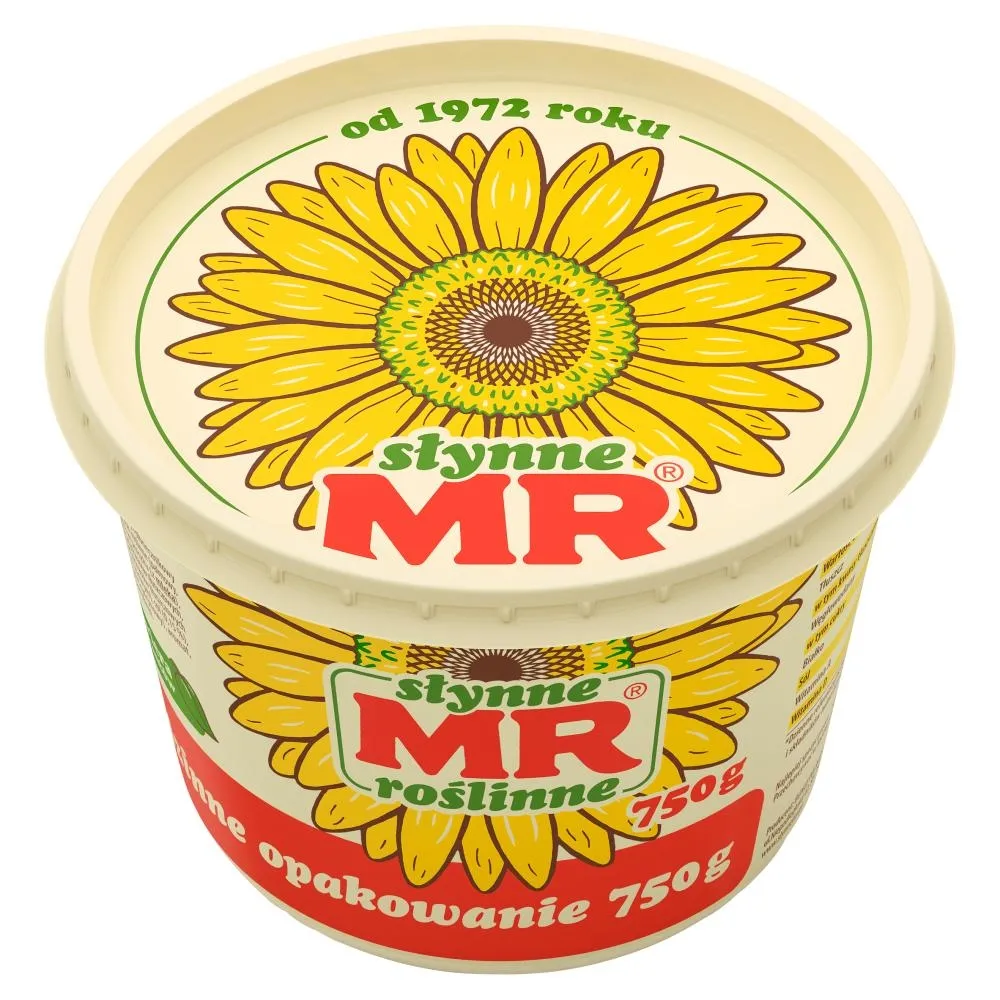 MR Słynne Roślinne Margaryna 750 g