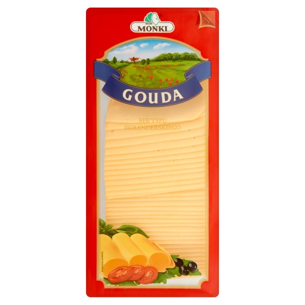 MSM Mońki Gouda ser typu holenderskiego plastry 750 g