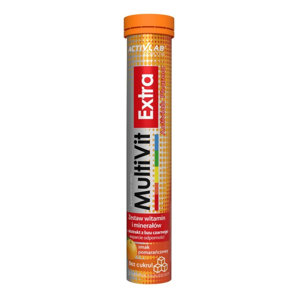 ACTIVLAB MULTIVIT EXTRA POMARANCZA 20TABLETEK