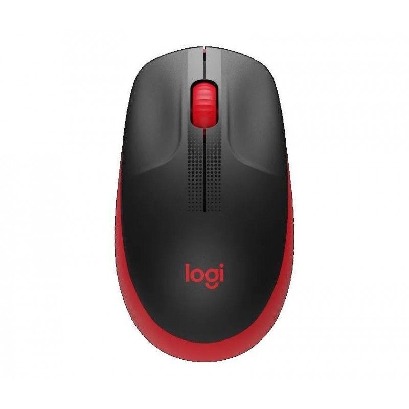 Mysz bezprzewodowa Logitech M190 optyczna czerwona