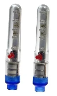 Nakłdadki na wentyl BOTTARI Rainbow 5 Led