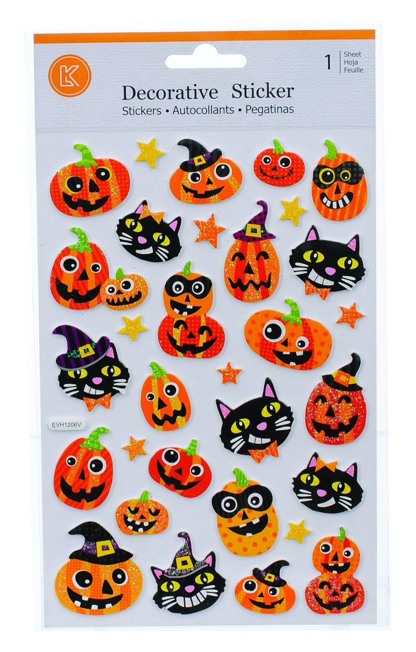 Naklejki JUMI Naklejki na Halloween dynie