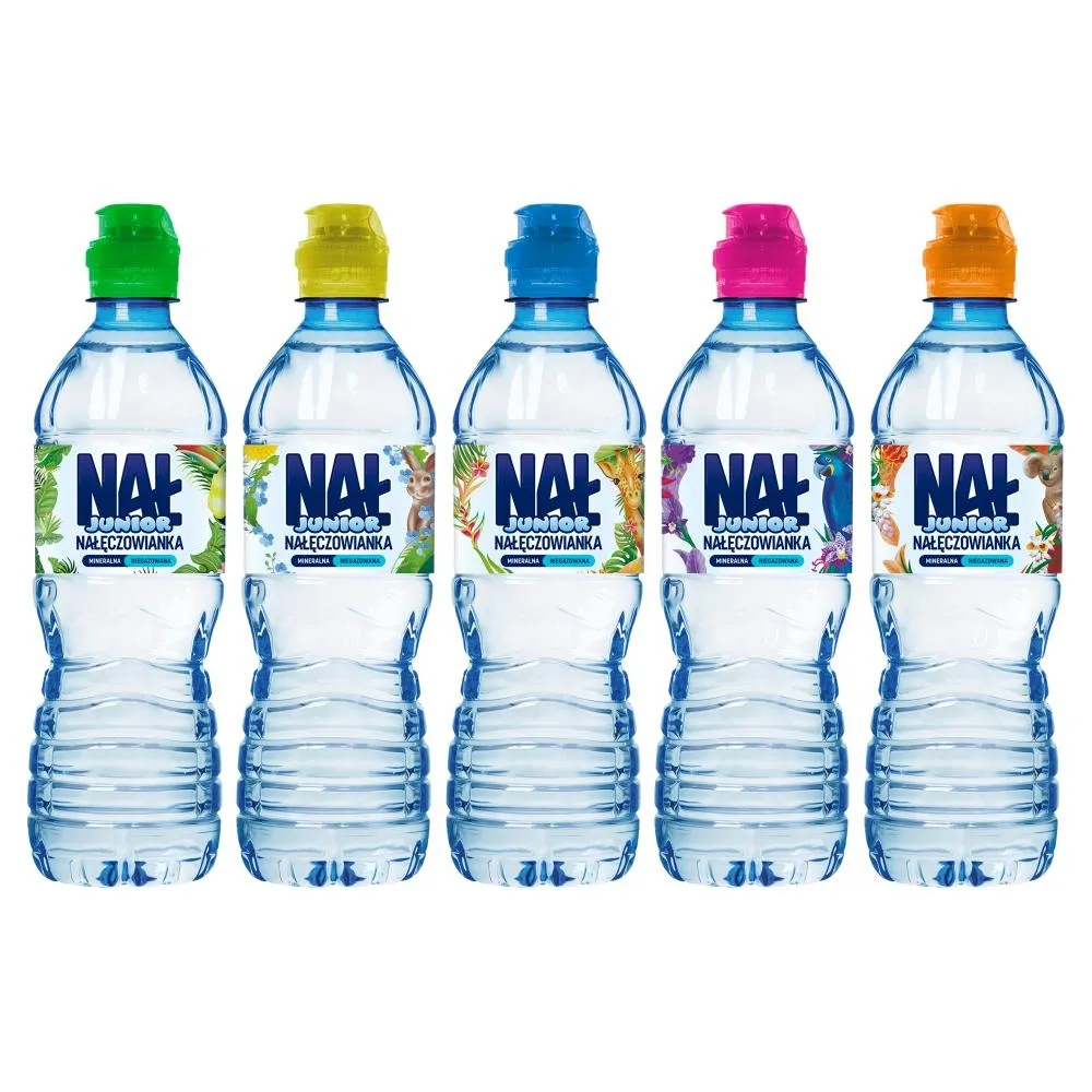 Nałęczowianka Nał Junior Naturalna woda mineralna niegazowana 0,5 l