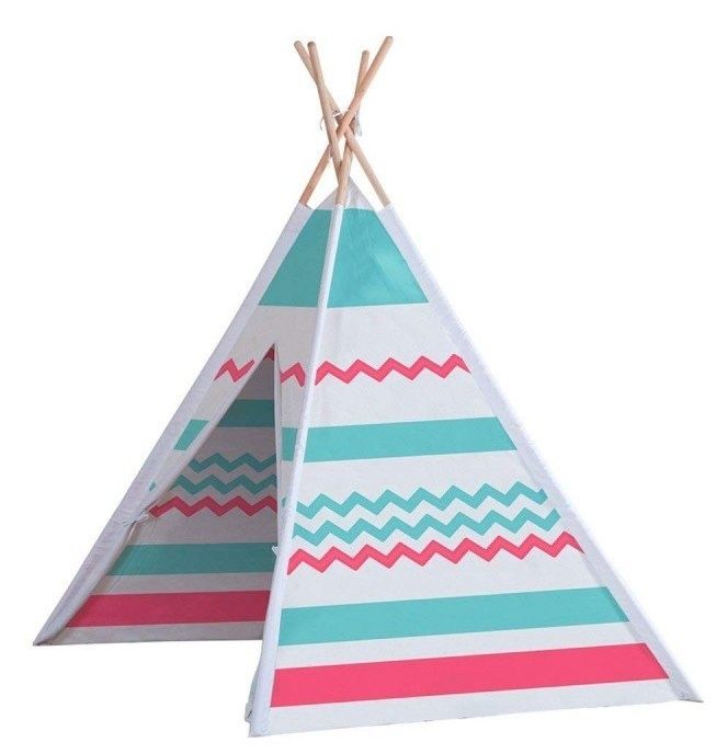 Namiot SIMBA Tipi John Niebiesko-czerwony