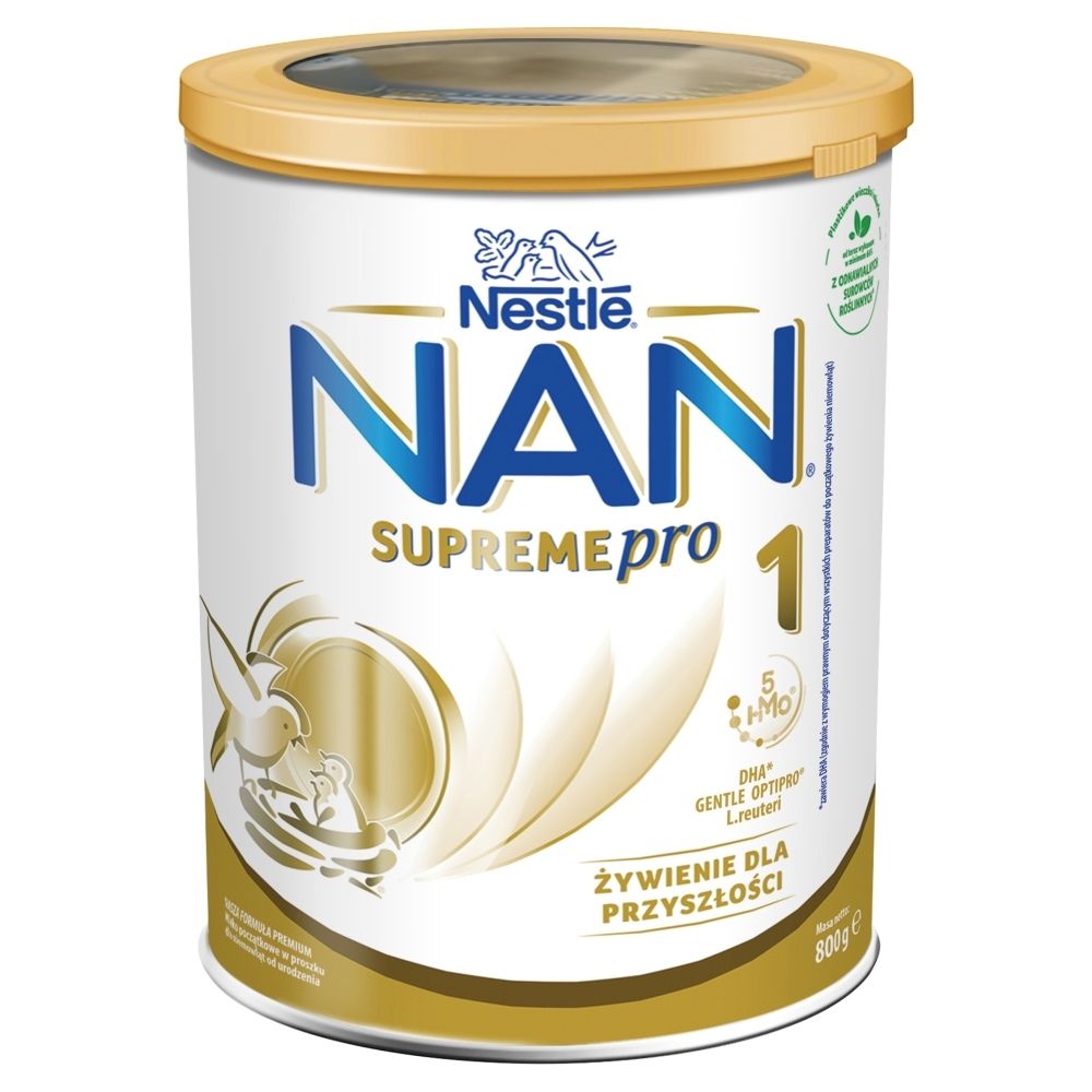 NAN SUPREMEPRO 1 Mleko początkowe dla niemowląt od urodzenia 800 g