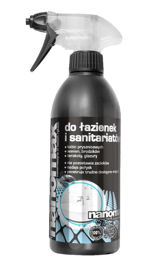 Nanomax Spray do łazienek i sanitariatów 500ml