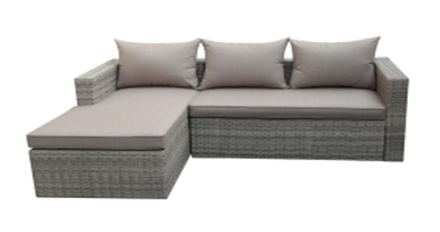Narożnik steel lounge sofa set