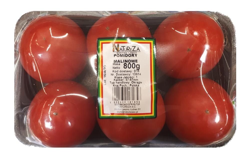 Natureza - pomidory malinowe 800 g