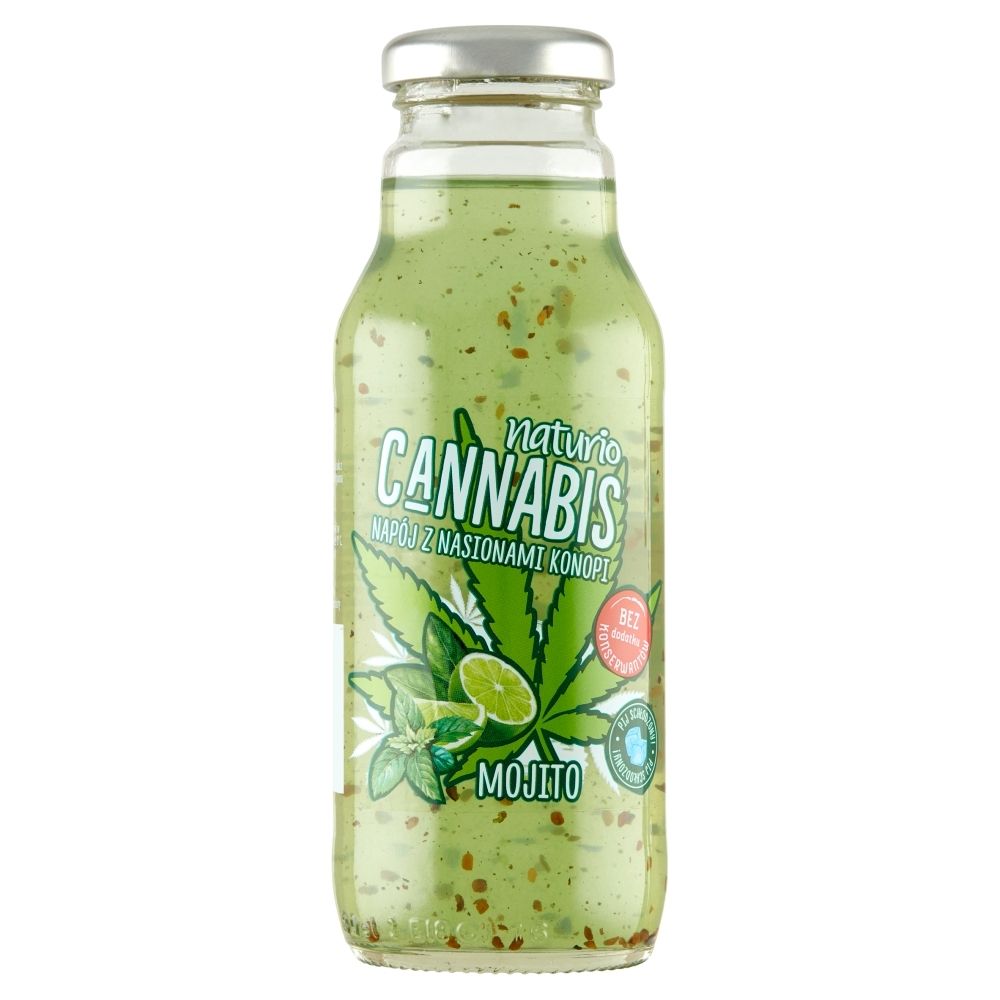 Naturio Cannabis Napój z nasionami konopi Mojito 295 ml