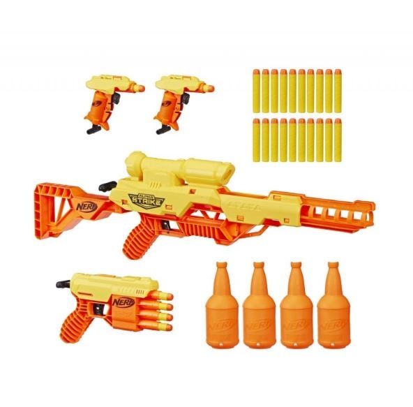 Nerf wyrzutnia alpha strike battalion set