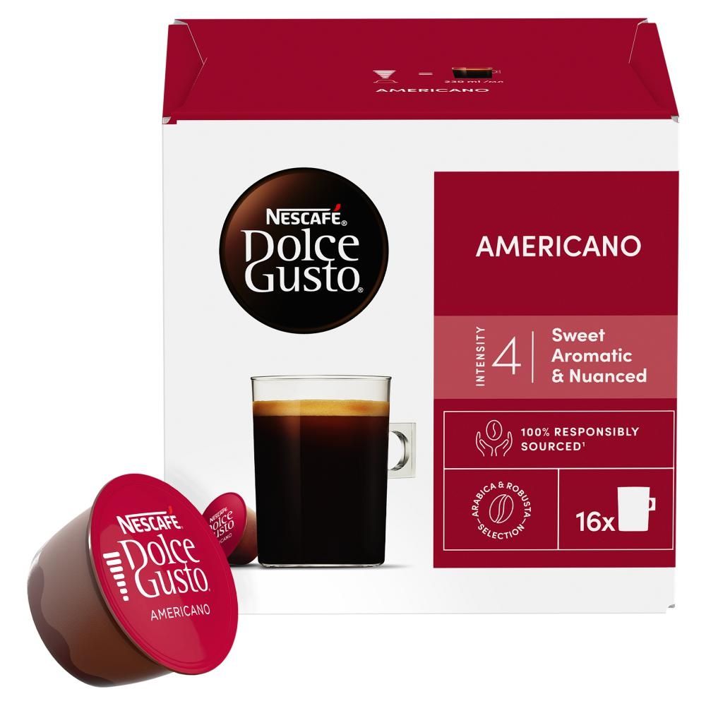 Nescafé Dolce Gusto Americano Palona kawa mielona 136 g (16 x 8,5 g)