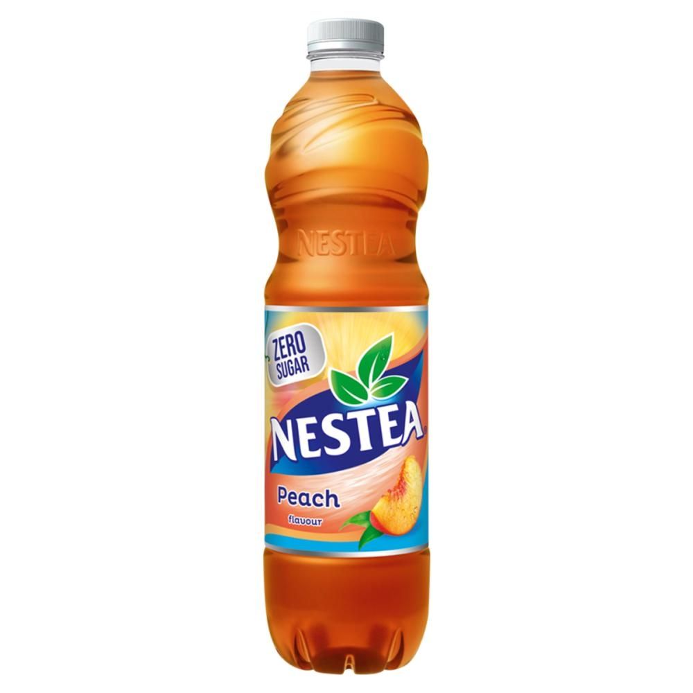 Nestea Napój herbaciany o smaku brzoskwiniowym bez cukru 1,5 l
