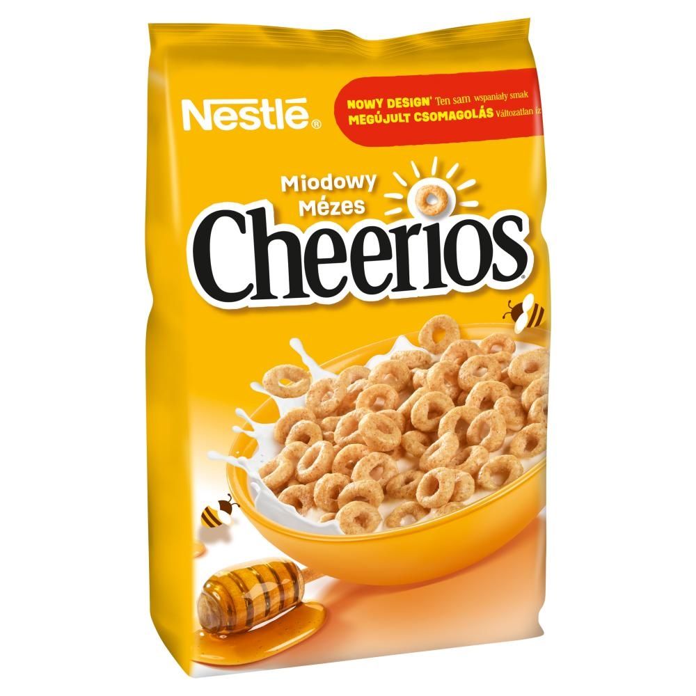 Nestlé Cheerios Zbożowe kółeczka z miodem 250 g