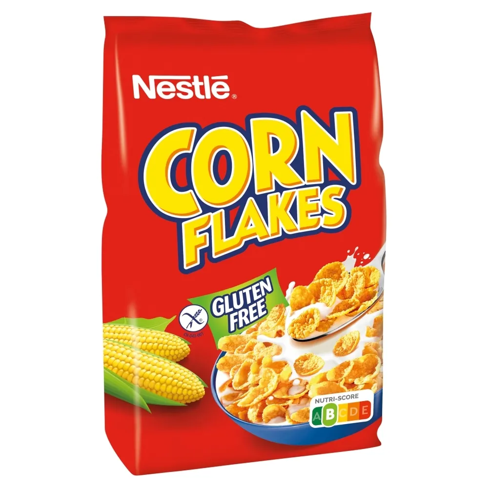 Nestlé Corn Flakes Chrupiące płatki kukurydziane 250 g