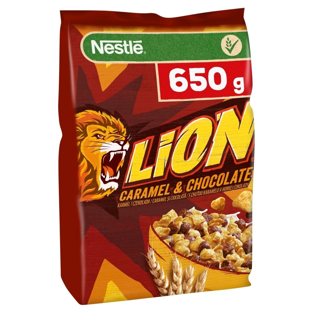 Nestlé Lion Płatki śniadaniowe 650 g