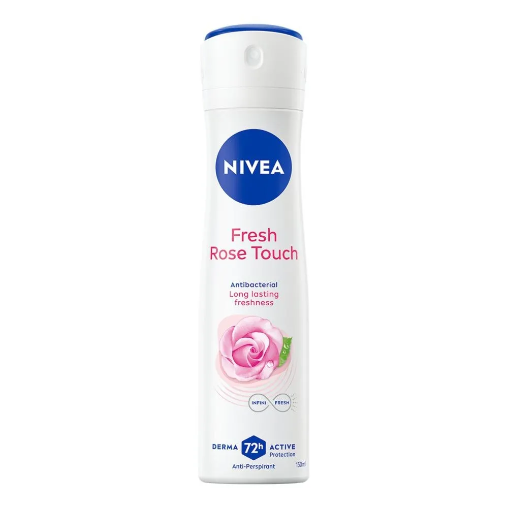 Nivea Antyperspriant Fresh Rose Touch Spray 150 ml