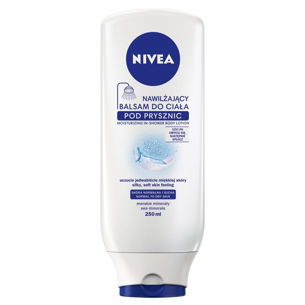 NIVEA Nawilżający balsam do ciała pod prysznic skóra normalna i sucha 250 ml
