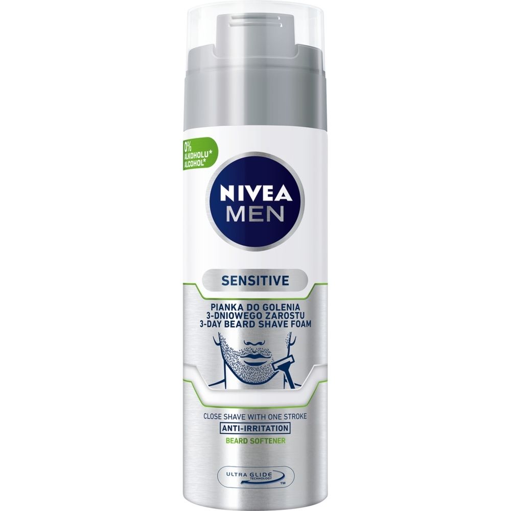 Czym Zastąpić Pianke Do Golenia Nivea Pianka DO Golenia 3-Dniowego Zarostu Sensitive 200 ml - Zakupy