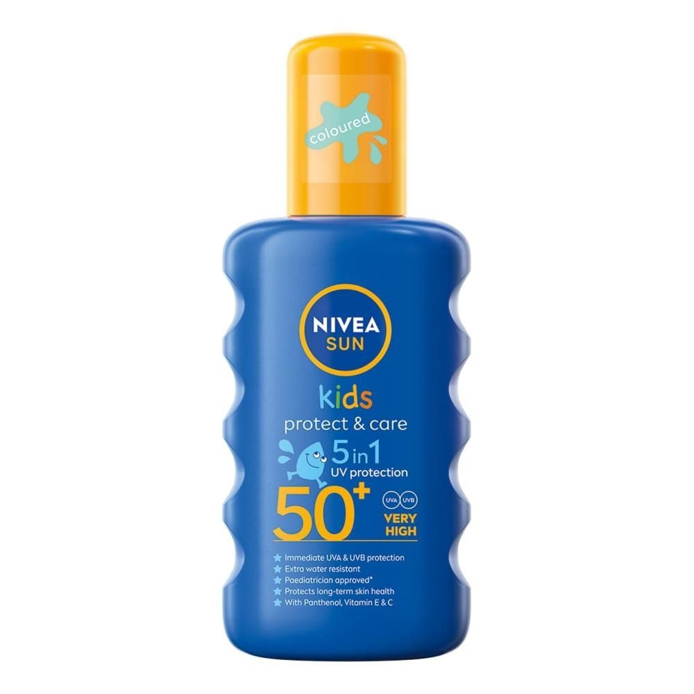 Nivea SUN Protect & Care Spray ochronny na słońce dla dzieci Kids Spf50+ 200ml