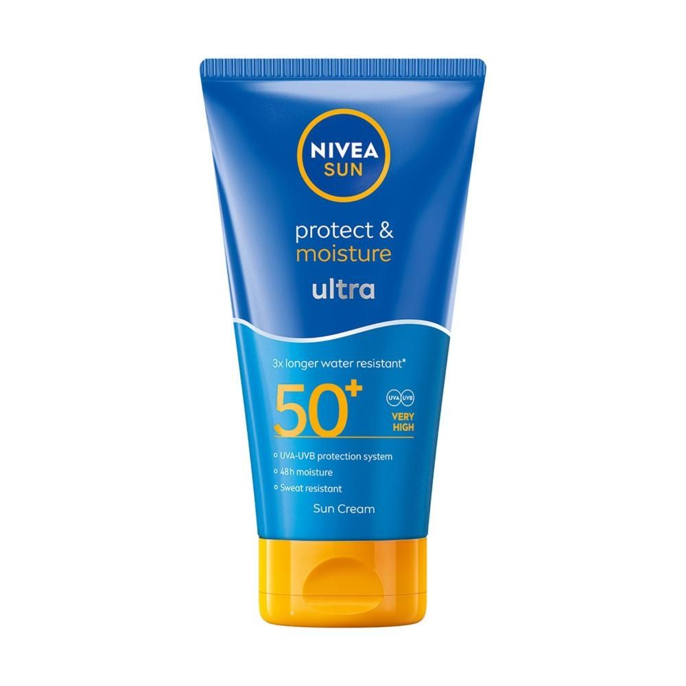 Nivea SUN Protect & Moisture Ultra Nawilżający balsam do opalania SPF 50+ 150ml