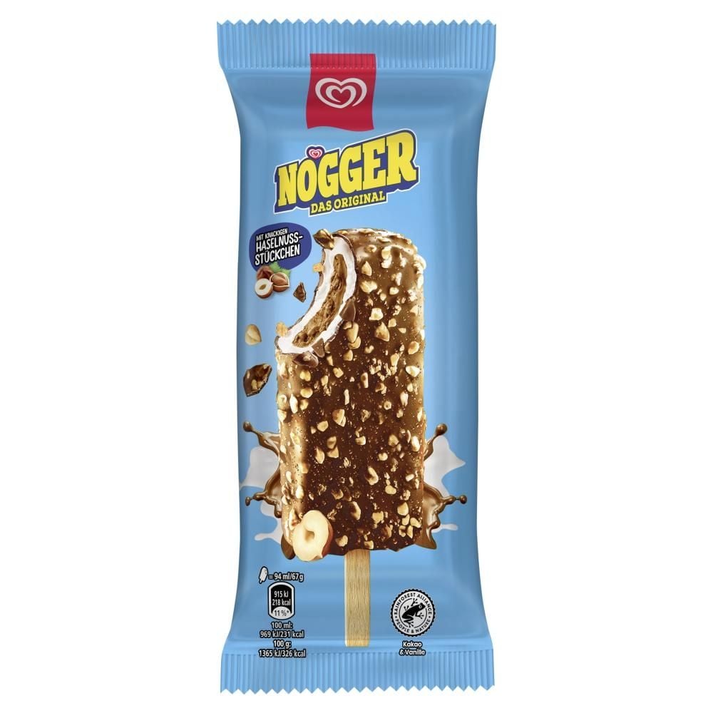 Nogger Lody waniliowe i lody kakaowe w polewie 94 ml