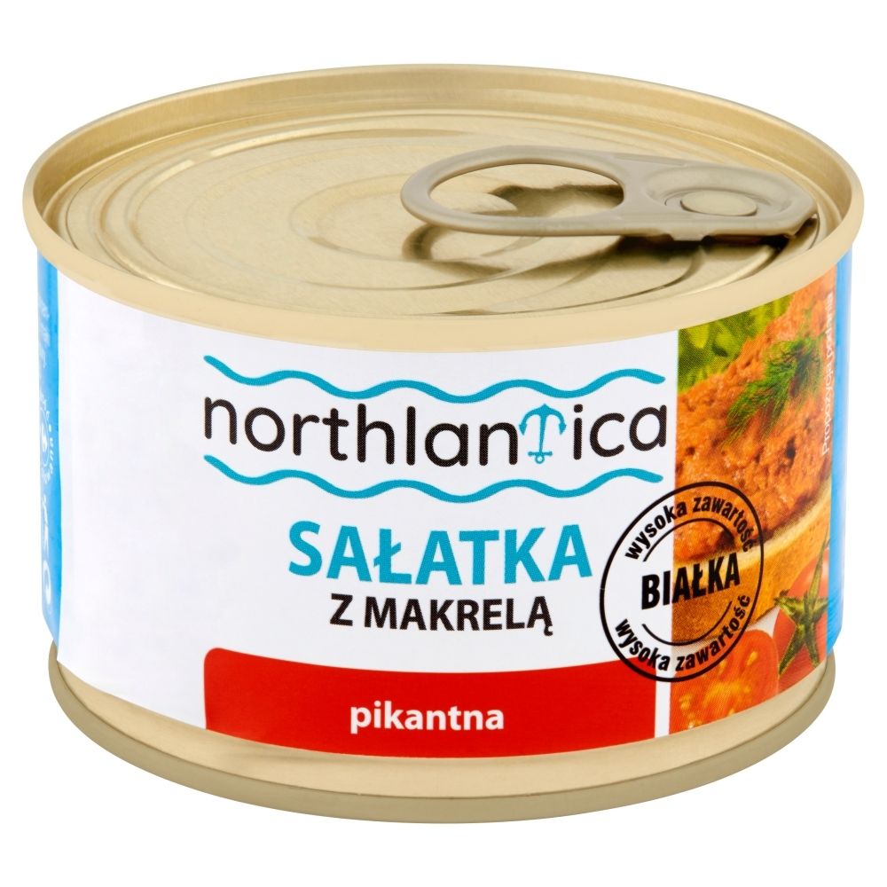 Northlantica Sałatka z makrelą pikantna 165 g