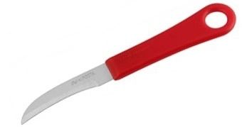 Nóż do obierania FACKELMANN Nóż 17 cm Czerwony 42053